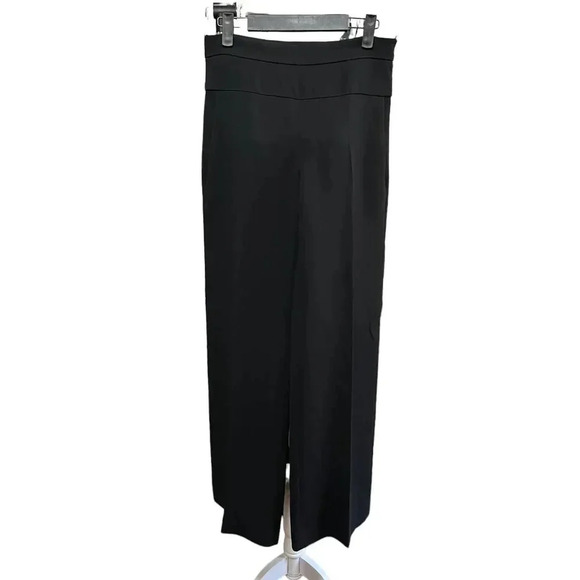 Max Mara Flat Front Black Trouser - Picture 1 of 5